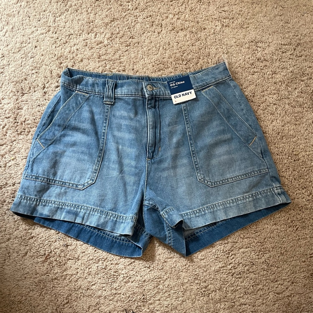 Old Navy Women's Light Blue Jean Shorts